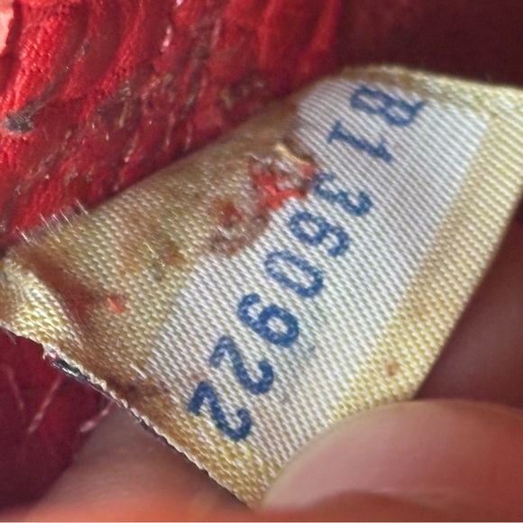 Dooney and Bourke awl Red Leather Norfolk Dome Satchel Bag - Picture 16 of 16